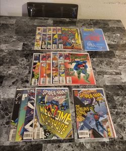 Marvel Spiderman comic bundle