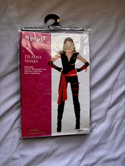 Deadly Ninja Costume Size M