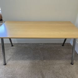 Large Desk - Wooden Top