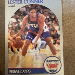 Lester Conner 1990 Card No. 195