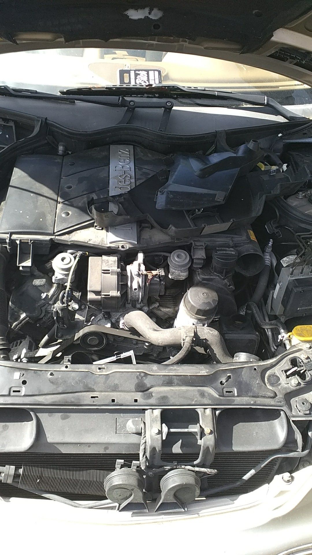 Parting out a 2001 Mercedes Benz c240