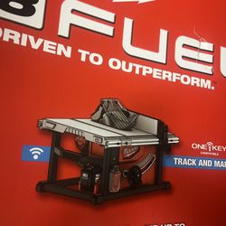 Milwaukee Fuel  Table Saw One Tracker