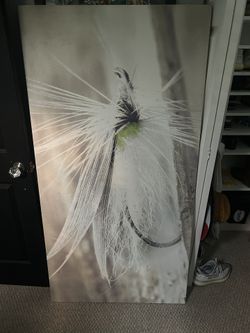 Fly Fishing Lure Canvas