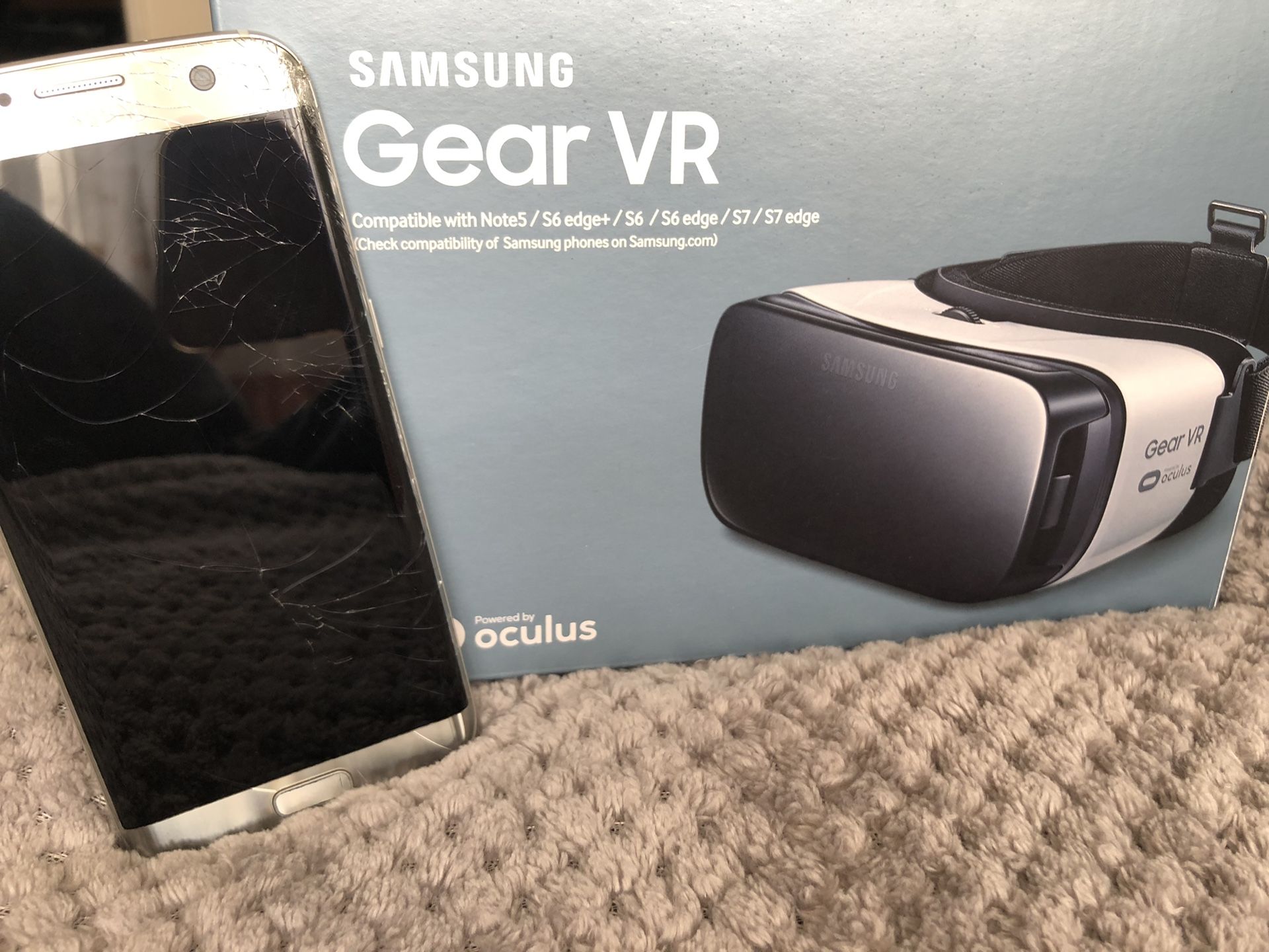 Samsung Galaxy S7 Edge Samsung Vr Phone Samsung Galaxy S7 Edge Gear Vr