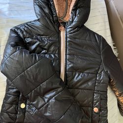 Pink Sherpa Michael Kors Jacket