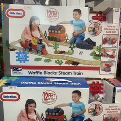 Waffle Blocks Steam Train 