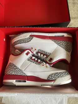 Jordan 3 Retro Cardinal Red