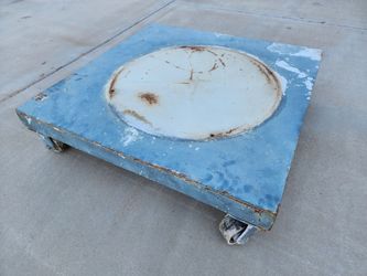 Heavy Duty Industrial Metal Rolling Utility Work Platform Cart