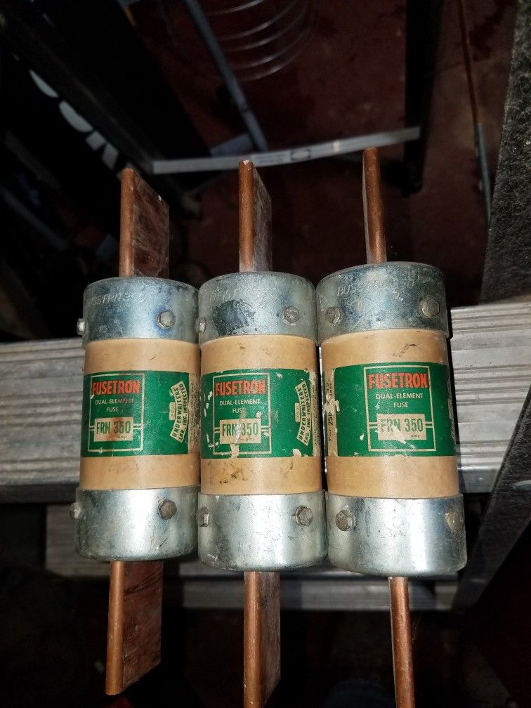 3- 350 Amp Fuses
