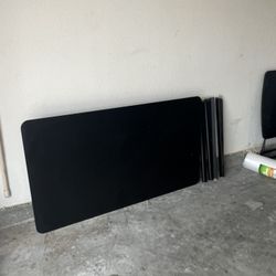 Large Black desk 