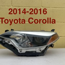 2014-2016 Toyota Corolla Headlight 