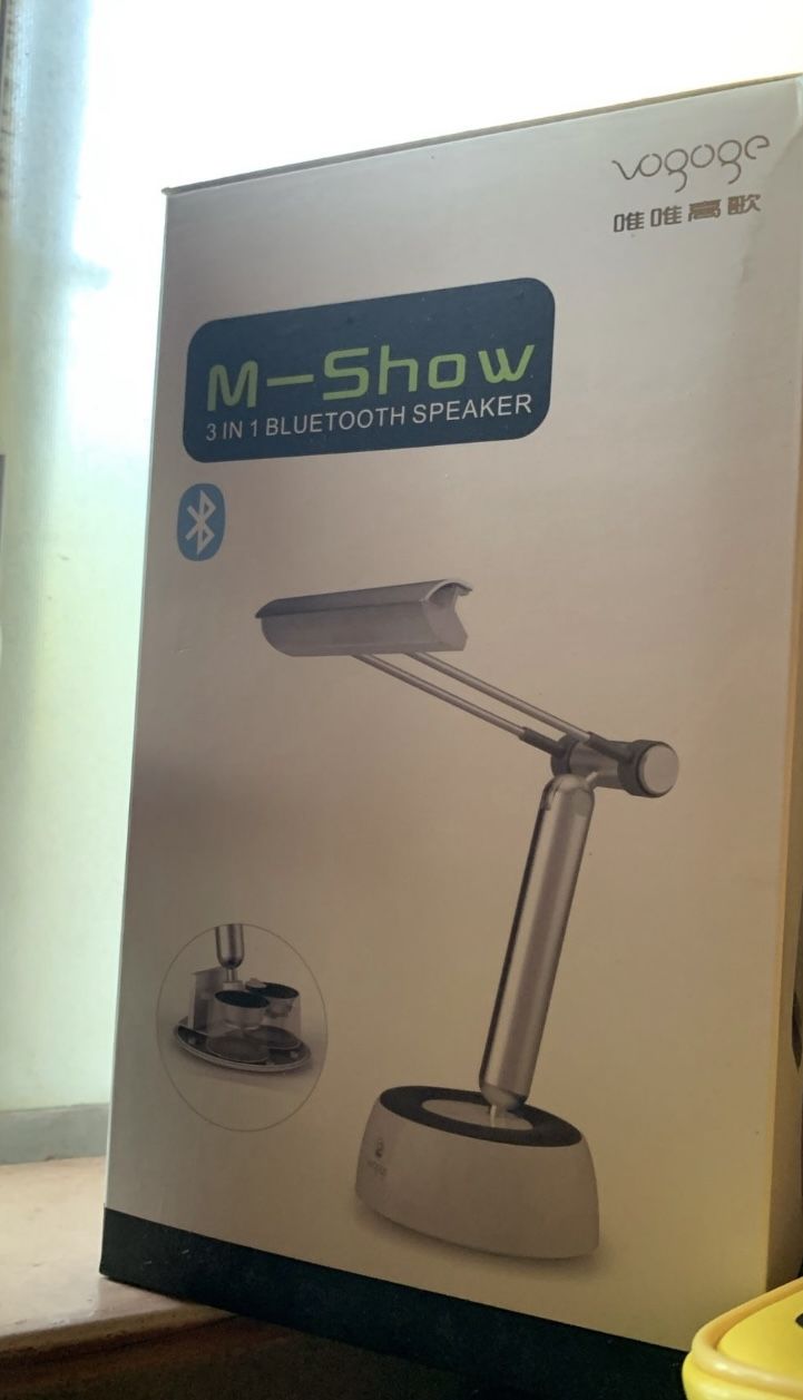 M Show Bluetooth Speaker