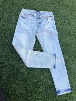 Purple jeans