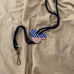 Disneyland Cast Member Lanyard Badge Holder