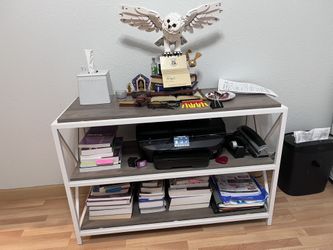 White Small Bookshelf 