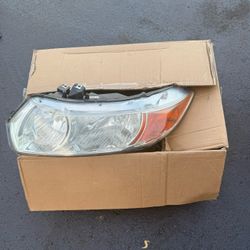 driver side Headlight Assembly 2006-2011 Honda Civic 2dr