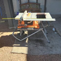 Ridgid Table Saw