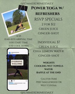 $6 POWER YOGA CLASS