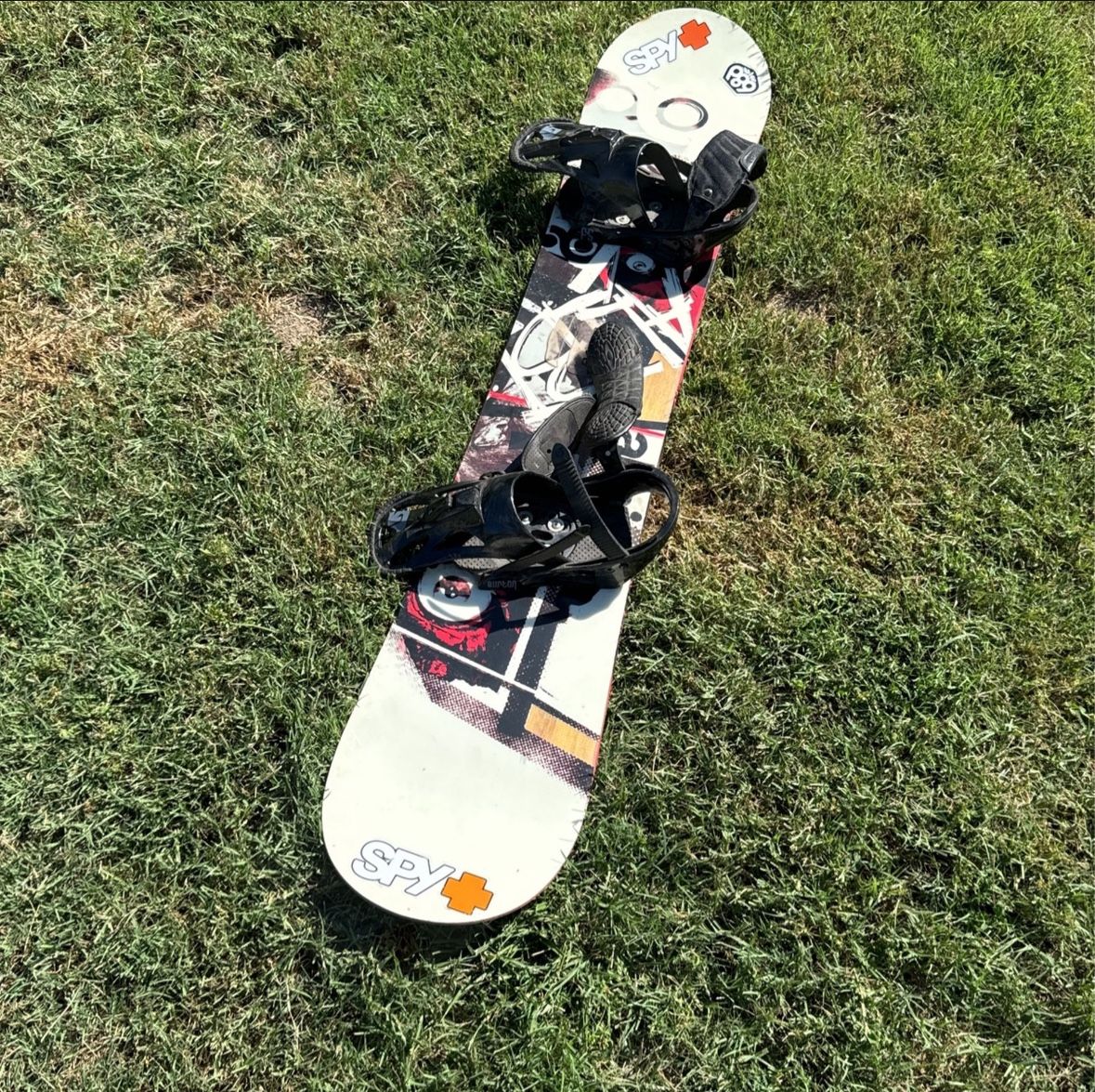 Spy Plus Snowboard With Burton Bindings