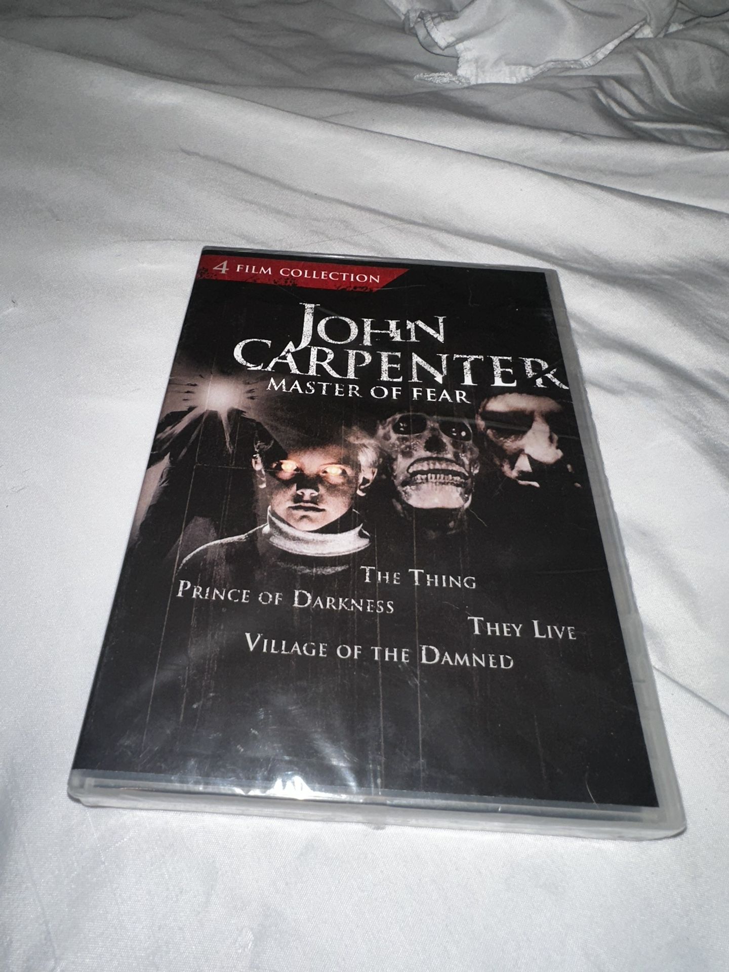 John Carpenter Máster Of Fear 4 Film Collection