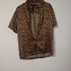 Cheetah Print Shirt