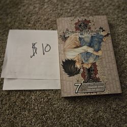 Death Note Volume 7 Tsugumi Ohba Manga English Shonen Jump Advanced 2003