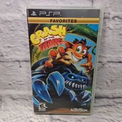 PSP CRASH OF THE TITANS