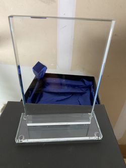 Glass Award Display 