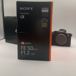 Sony FE 50mm F1.2 GM