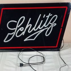 Vintage Schlitz Beer Light