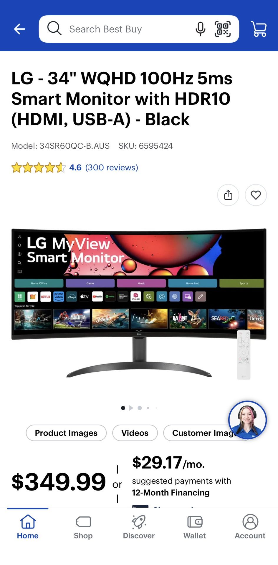 🖥️ FOR SALE / SE VENDE / 2 LG 34” UltraWide Smart Monitors