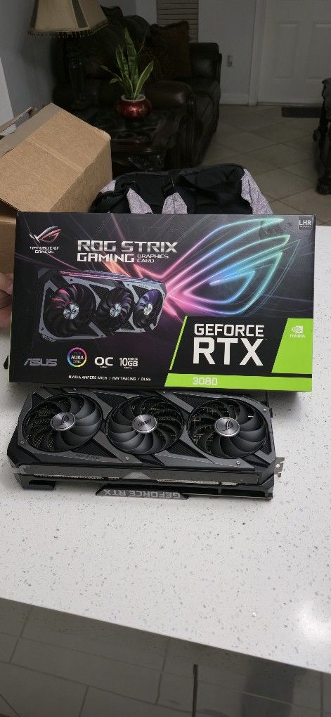 Tarjeta de Video Asus Rog Strix 3080 OC 10Gb
