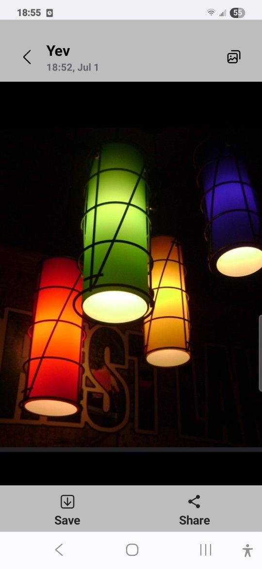 MCM Chandelier From SF North Beach Restorante