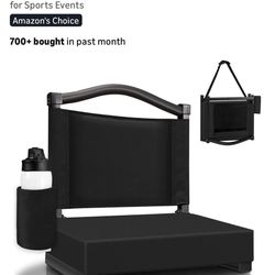 HABUTWAY Stadium Seats with Back Support and Thick Cushion Bleacher Seats with Backs and Cushion Wid