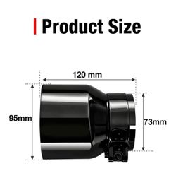 Exhaust Tips for BMW ( set of 4 )