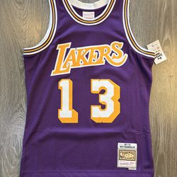 Mitchell & Ness Lakers Wilt Chamberlain #13 Hardwood Classics Jersey Sz. M