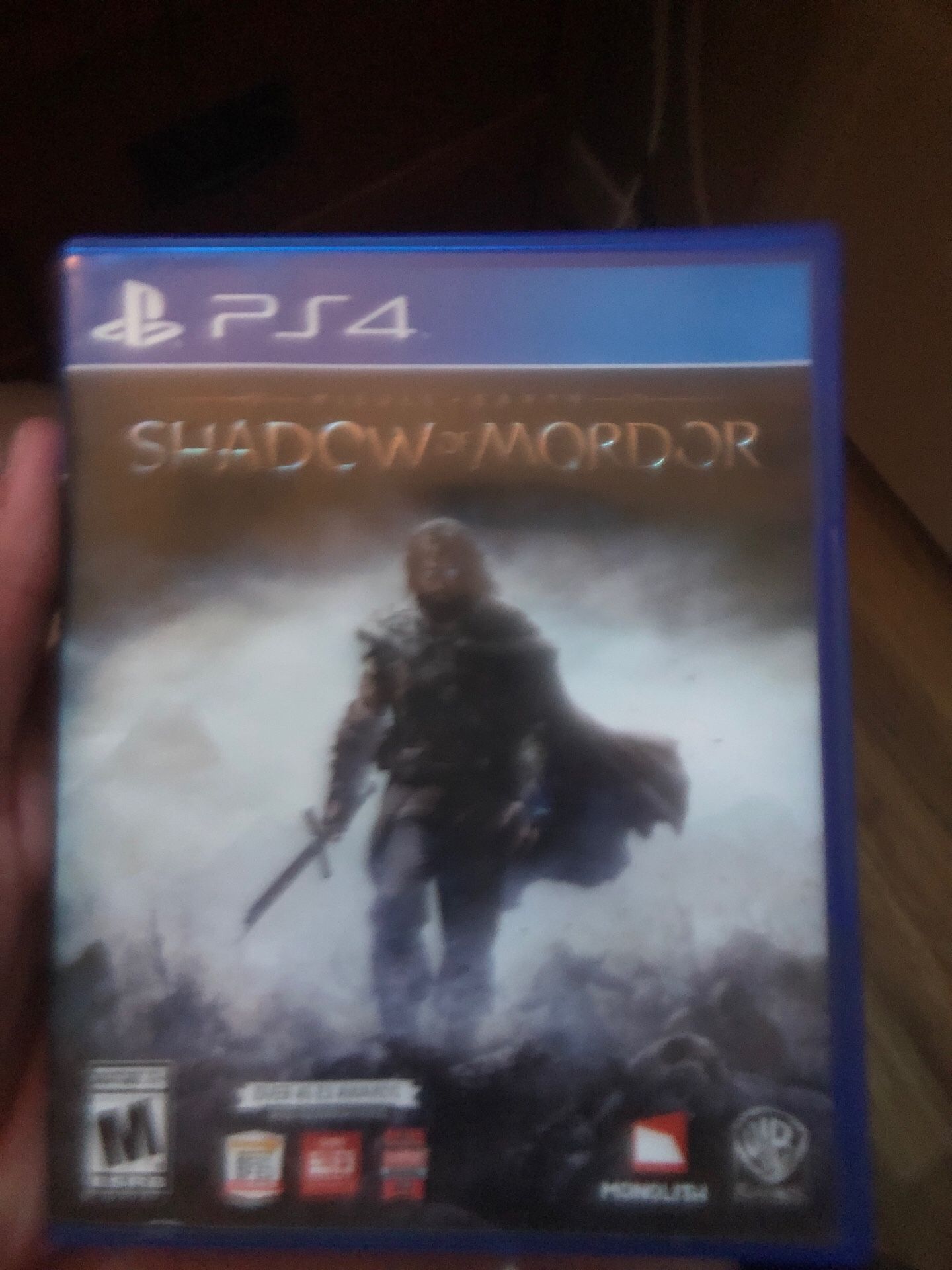 PS4 Shadow of Mordor