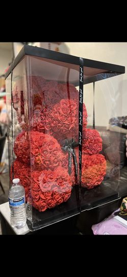 Huge ROSE BEAR Valentines Day Gift