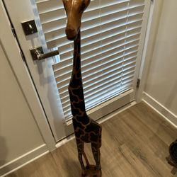 Carved Giraffe 