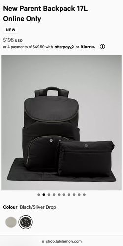 Lululemon New Parent Baby Diaper Bag Backpack 17L Online Only for Sale in Seattle, WA - OfferUp Lululemon New Parent Baby Diaper Bag Backpack 17L Online Only for Sale in Seattle, WA - OfferUp