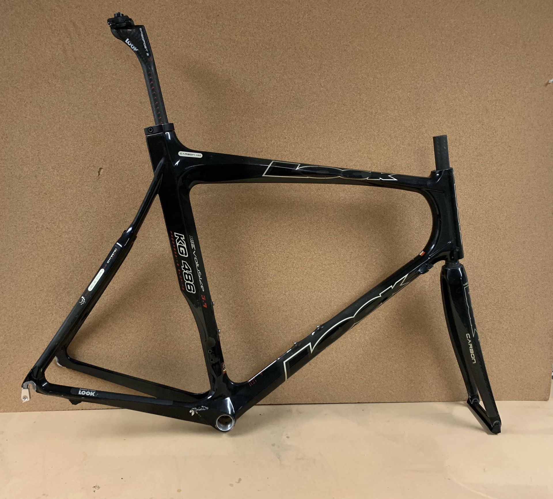 Look 486 carbon 5.9 road bike