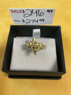 Texas 10kt Gold Ring