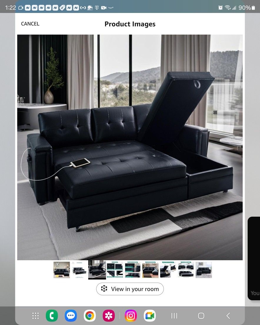 Sectional Couch (Pull Out BED)