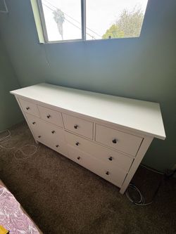 White dresser