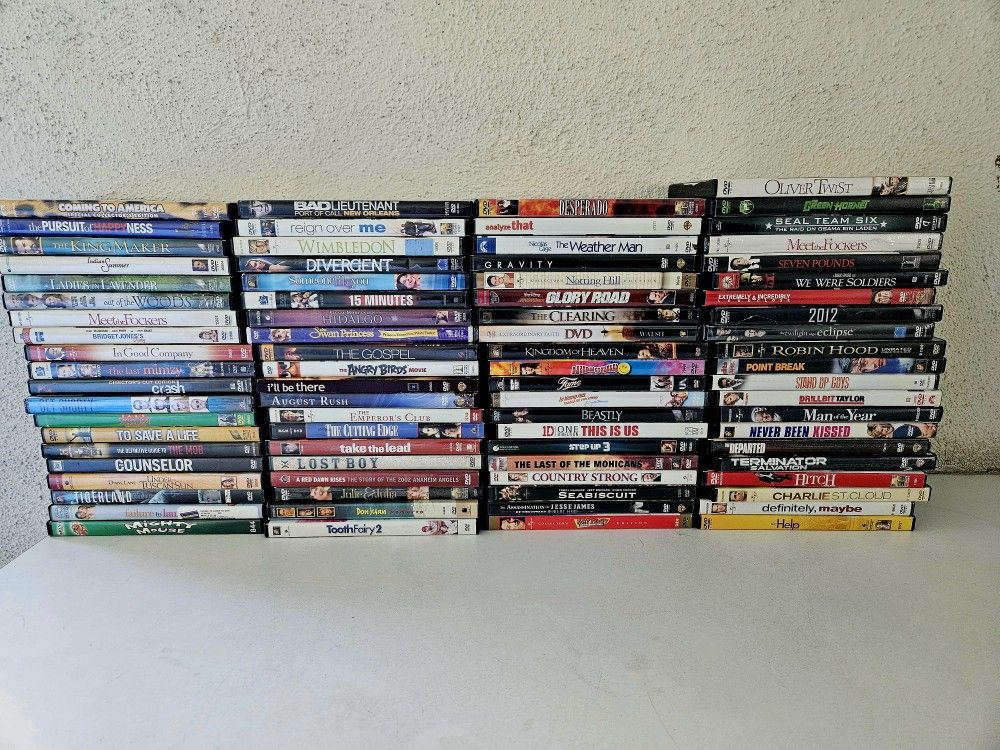 Dvds, Películas