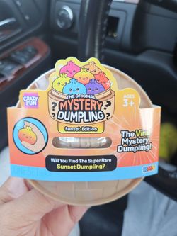 The Original Viral Mystery Squishy Dumpling Sunset Edition