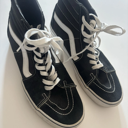 VANS Sk8-Hi Filmore Black/True White High-top Sneakers Men’s Size 8.5 Used