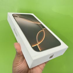 SEALED Unlocked iPhone 16 Pro Max $60 Down