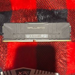 Crucial Ballistix DDR4 2400mhz CL16 Ram 4gb