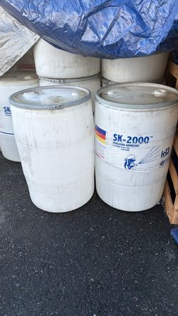 50 gallon plastic barrel